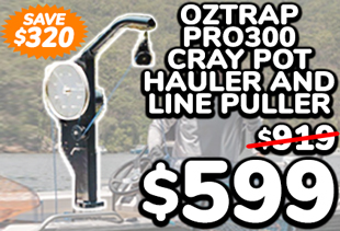 OZTRAP PRO300 Cray Pot Hauler and Line Puller 900W 300lb