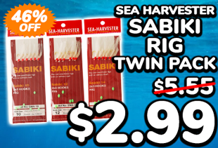 Sea Harvester Sabiki Rig Twin Pack