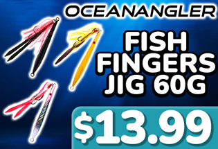 Ocean Angler Fish Fingers Jig 60g