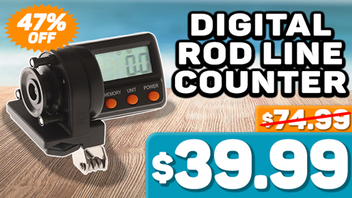 Digital Rod Line Counter 0-999m