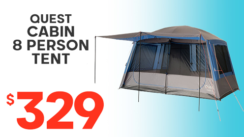 Quest Cabin 8 Person Tent