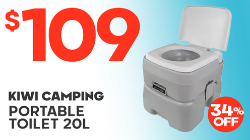 Kiwi Camping Portable Toilet 20L