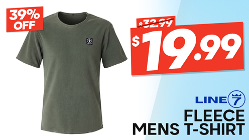 Line 7 Fleece Mens T-Shirt 220gsm