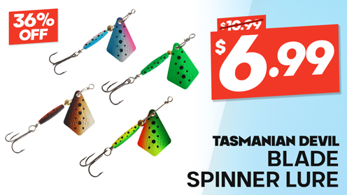 Tasmanian Devil Blade Spinner Lure 3.8g