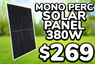 Mono PERC Solar Panel 380W 1755x1038x35mm