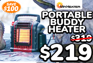 Mr Heater Portable Buddy Heater 9.5 MJ/h