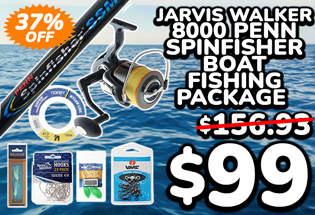 Jarvis Walker 8000 Penn Spinfisher Boat Fishing Package 7ft 5-8kg 1pc