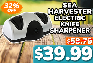 Sea Harvester Electric Knife Sharpener 220-230V AC