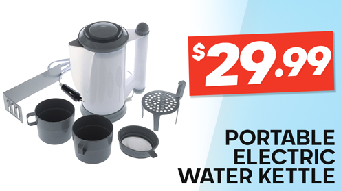 Portable Electric Water Kettle 700ml 12V 150W