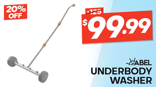 Abel High Pressure Underbody Washer 1000-4000PSI 
