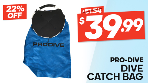 Pro-Dive Rubber Top Dive Catch Bag