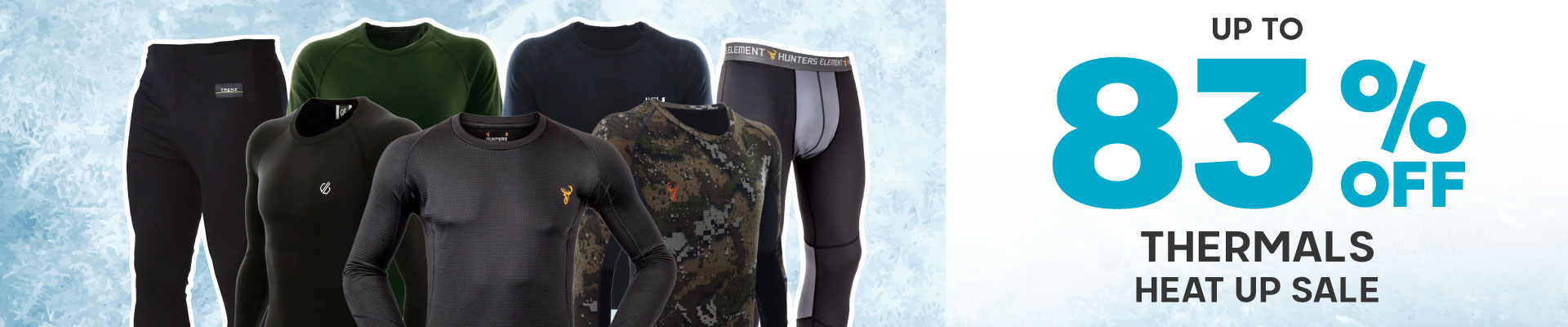 Thermals Heat Up Sale Banner