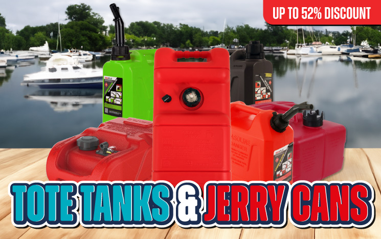 Tote Tanks and Jerry Cans Banner