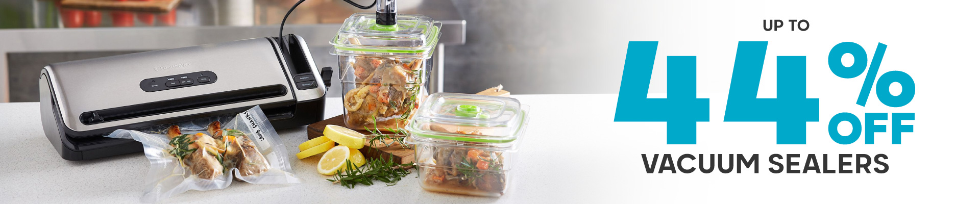 Vacuum Sealers Banner