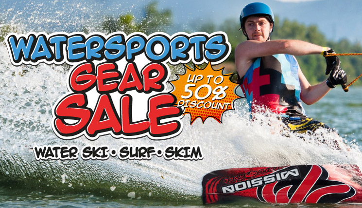 Watersports Gear Sale Banner