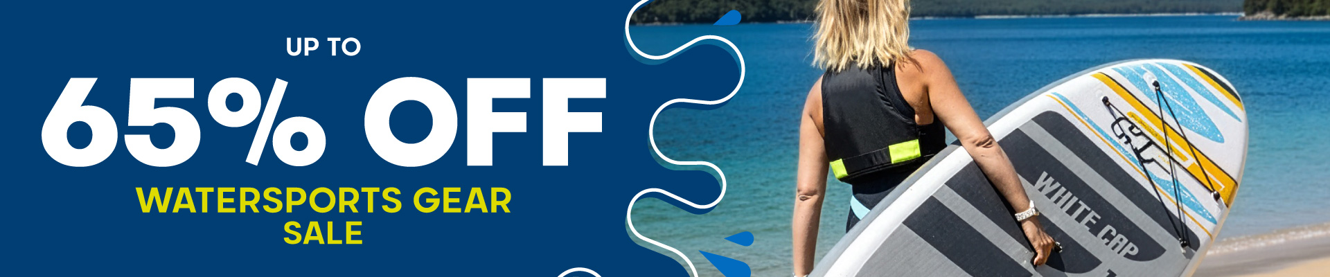Watersports Gear Sale Banner