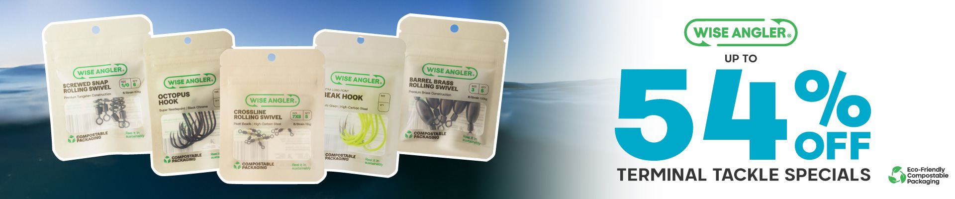 Wise Angler Terminal Tackle Specials Banner