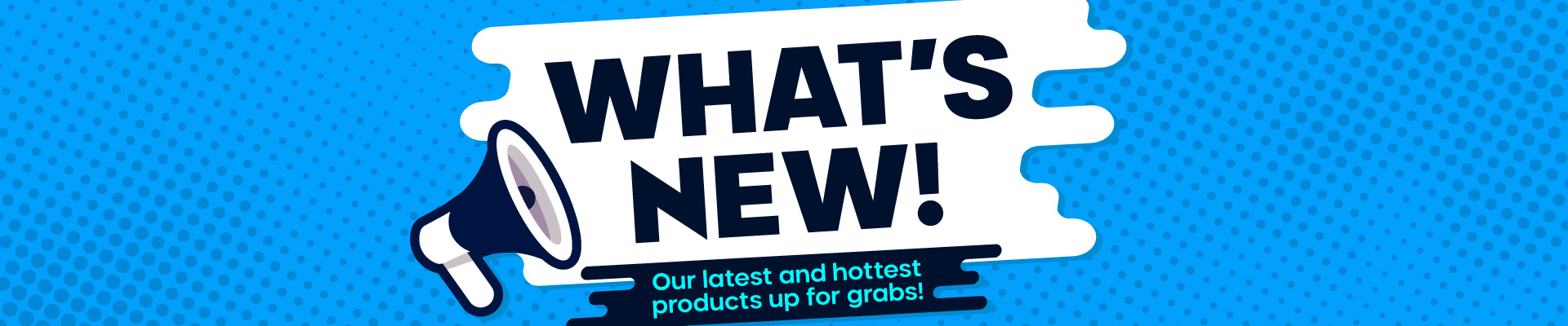 WHAT'S NEW! Banner
