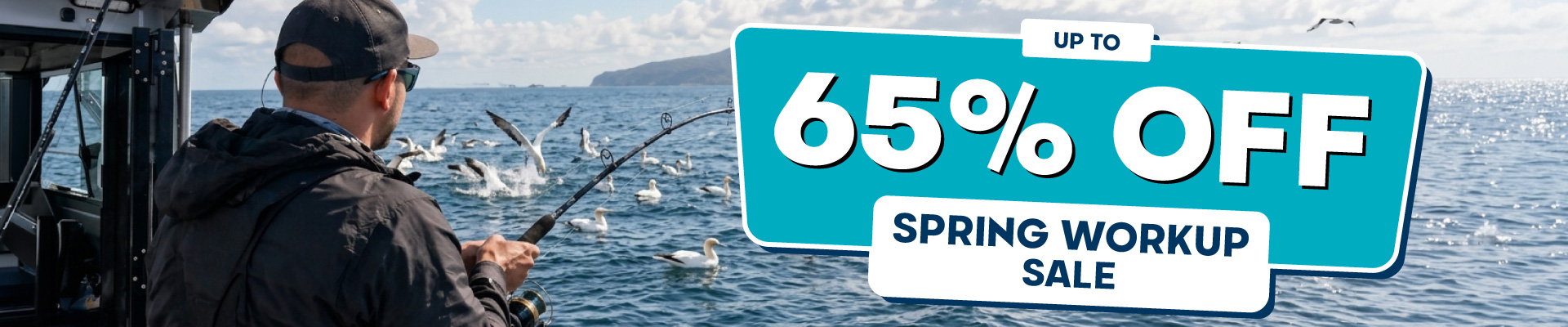 Spring Workup Sale Banner